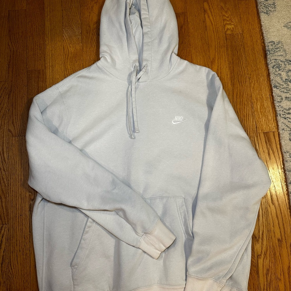 Nike Men's Light Beige Hoodie